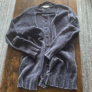 Beautiful polyester open cardigan with lace up style back